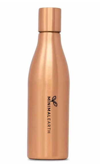 Minimal Earth Wine Copper Water Bottle